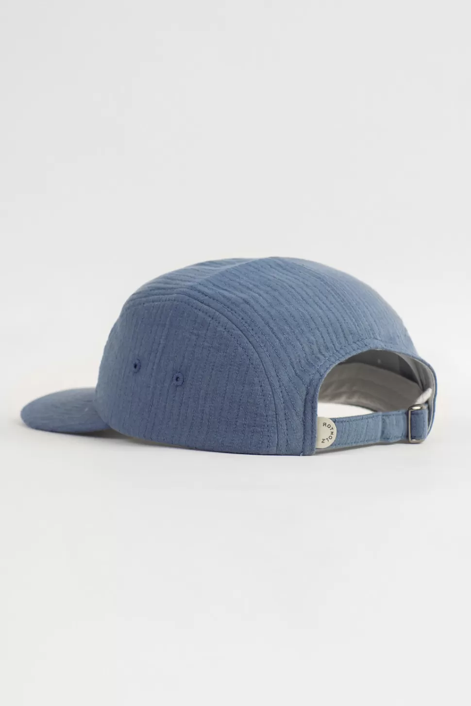 Rotholz Caps*5 Panel Cap Bio Baumwolle - Blau