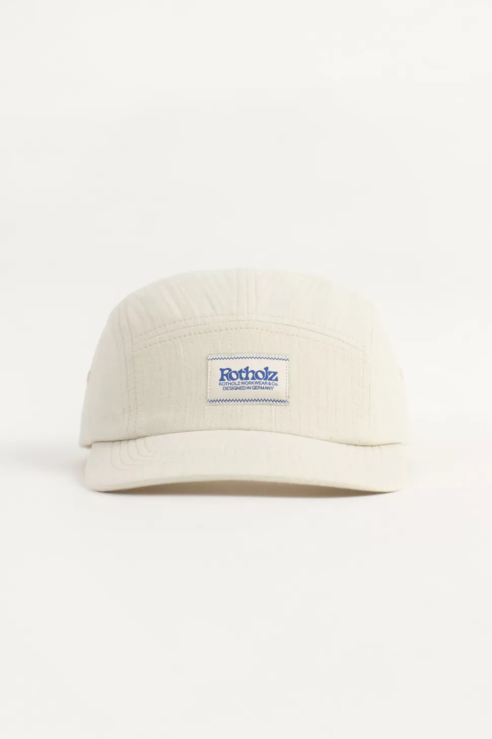 Rotholz Caps*5 Panel Cap Bio Baumwolle - Sand