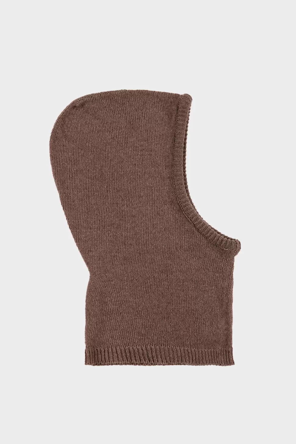 Rotholz Mützen*Balaclava Knit Hood - Braun