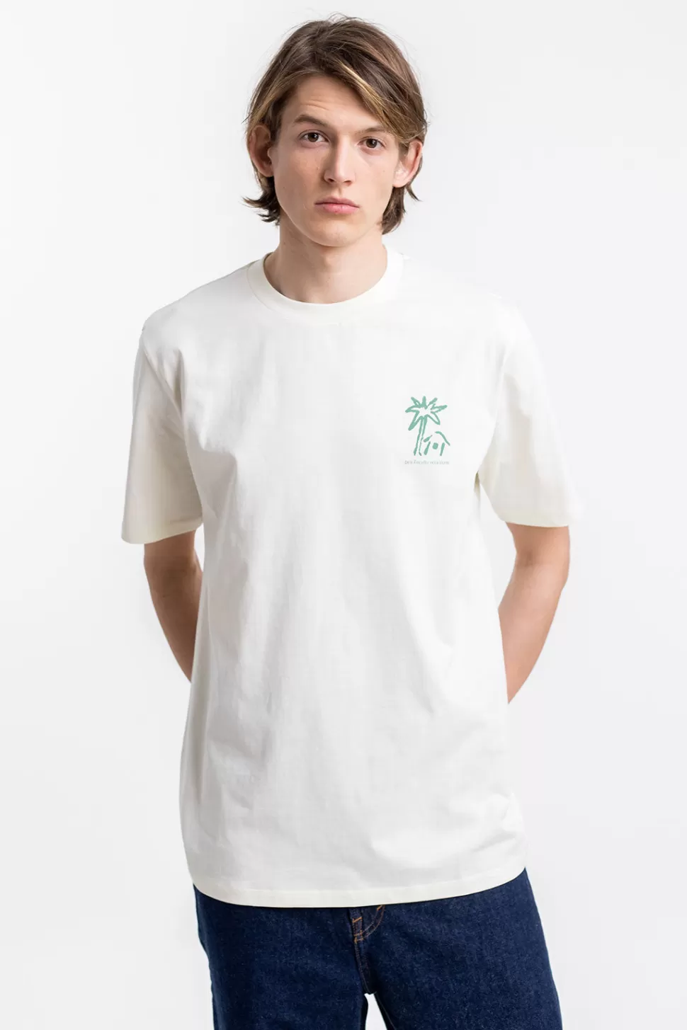 Rotholz T-Shirts*Beachside T-Shirt Off-White