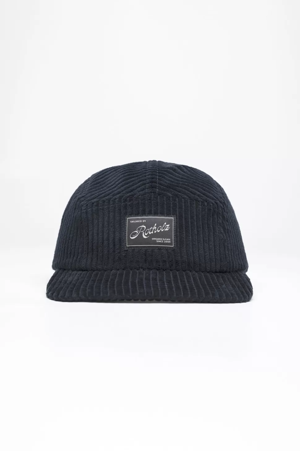 Rotholz Caps*Cord 5-Panel Cap Bio Baumwolle - Dunkelblau