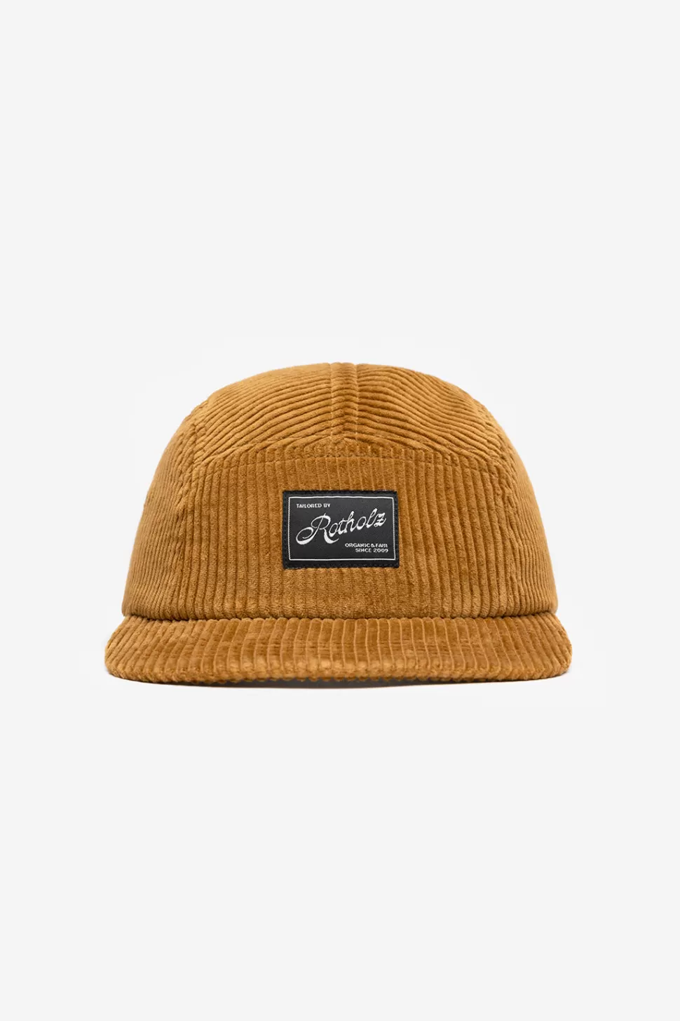 Rotholz Caps*Cord 5-Panel Cap Bio Baumwolle - Toffee