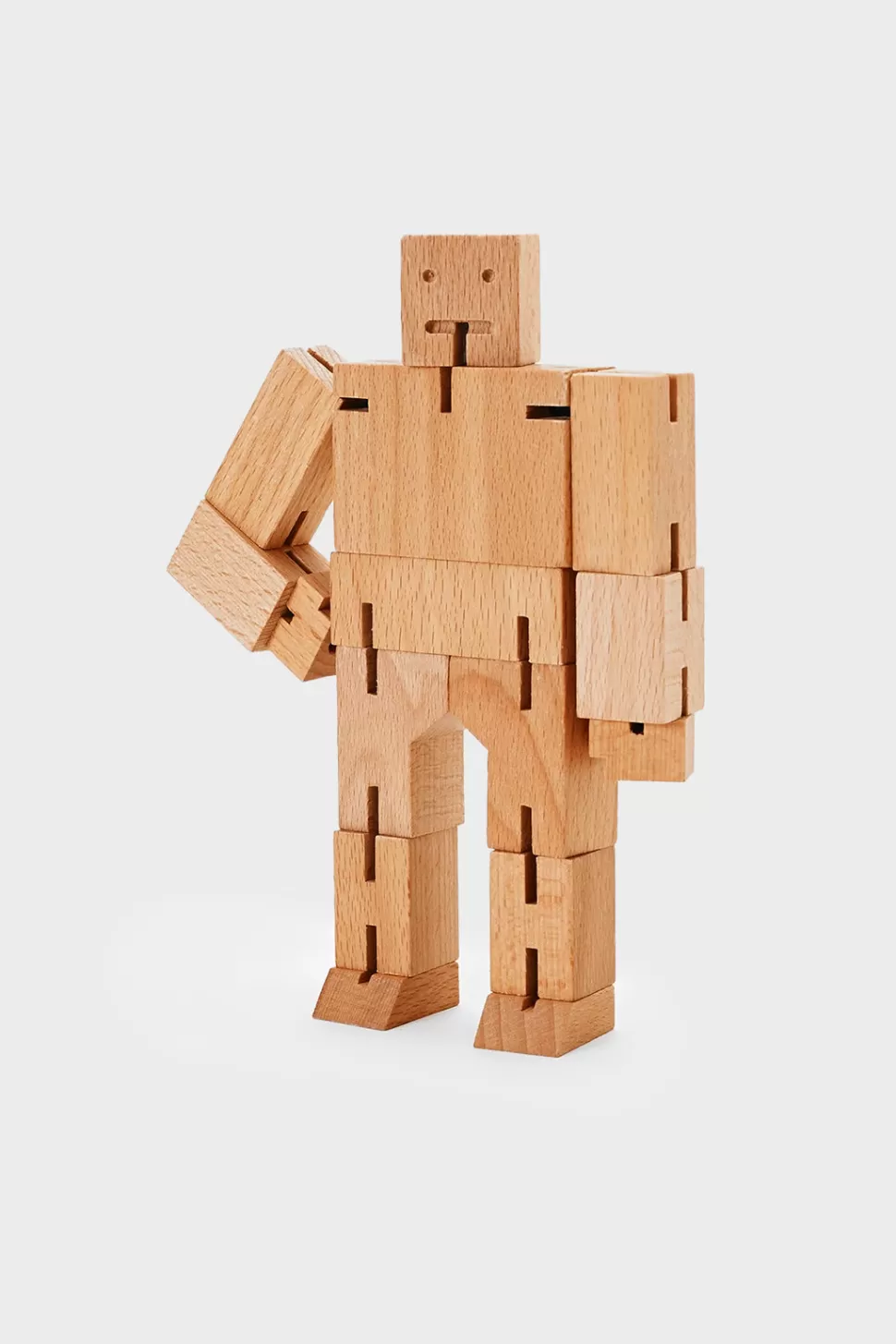 Rotholz Goods*Cubebot Figur Aus Buche