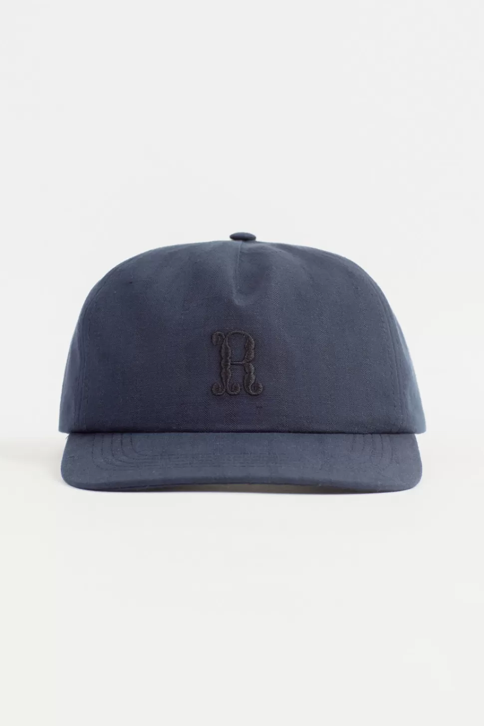 Rotholz Caps*Floppy Cap Leinen Mix - Dunkelblau