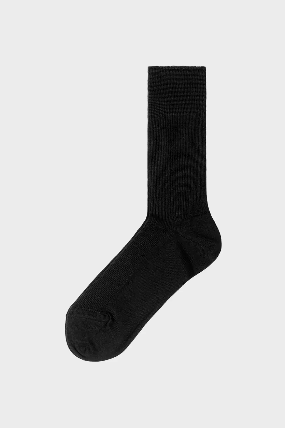 Rotholz Goods*Leichte Socken Schurwolle - Schwarz