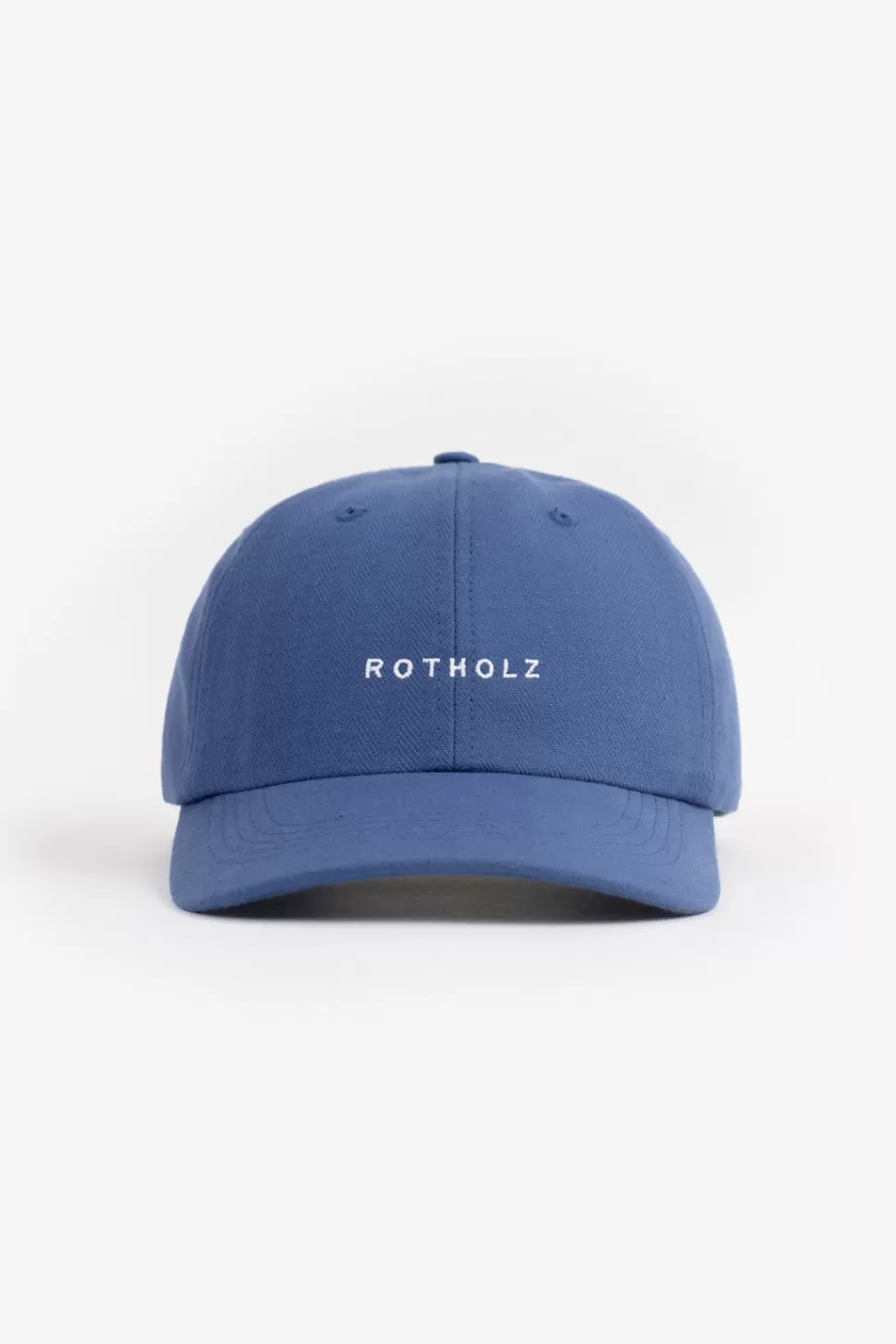 Rotholz Caps*Logo Dad Cap Bio Baumwolle - Blau