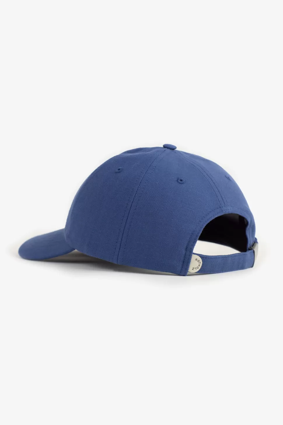 Rotholz Caps*Logo Dad Cap Bio Baumwolle - Blau