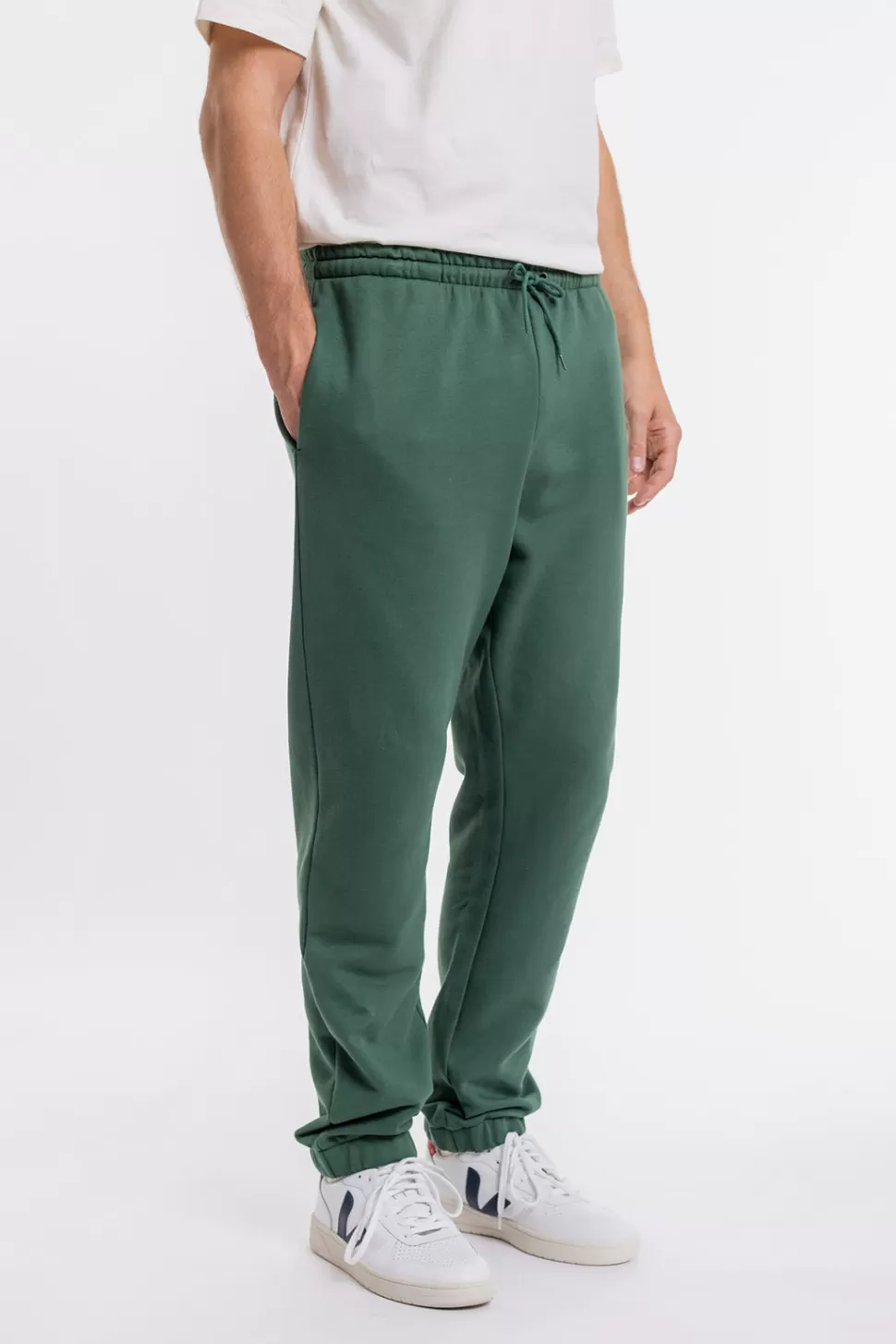 Rotholz Hosen*Logo Sweatpants Aus Bio-Baumwolle Grun