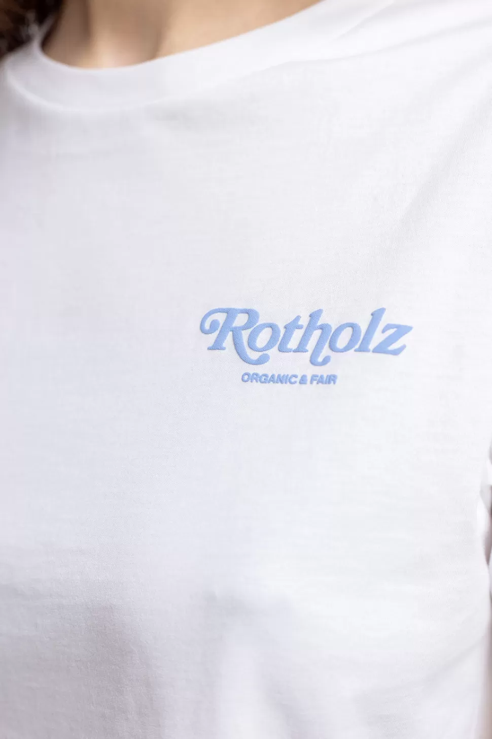 Rotholz T-Shirts & Tops*Retro Logo T-Shirt Weis