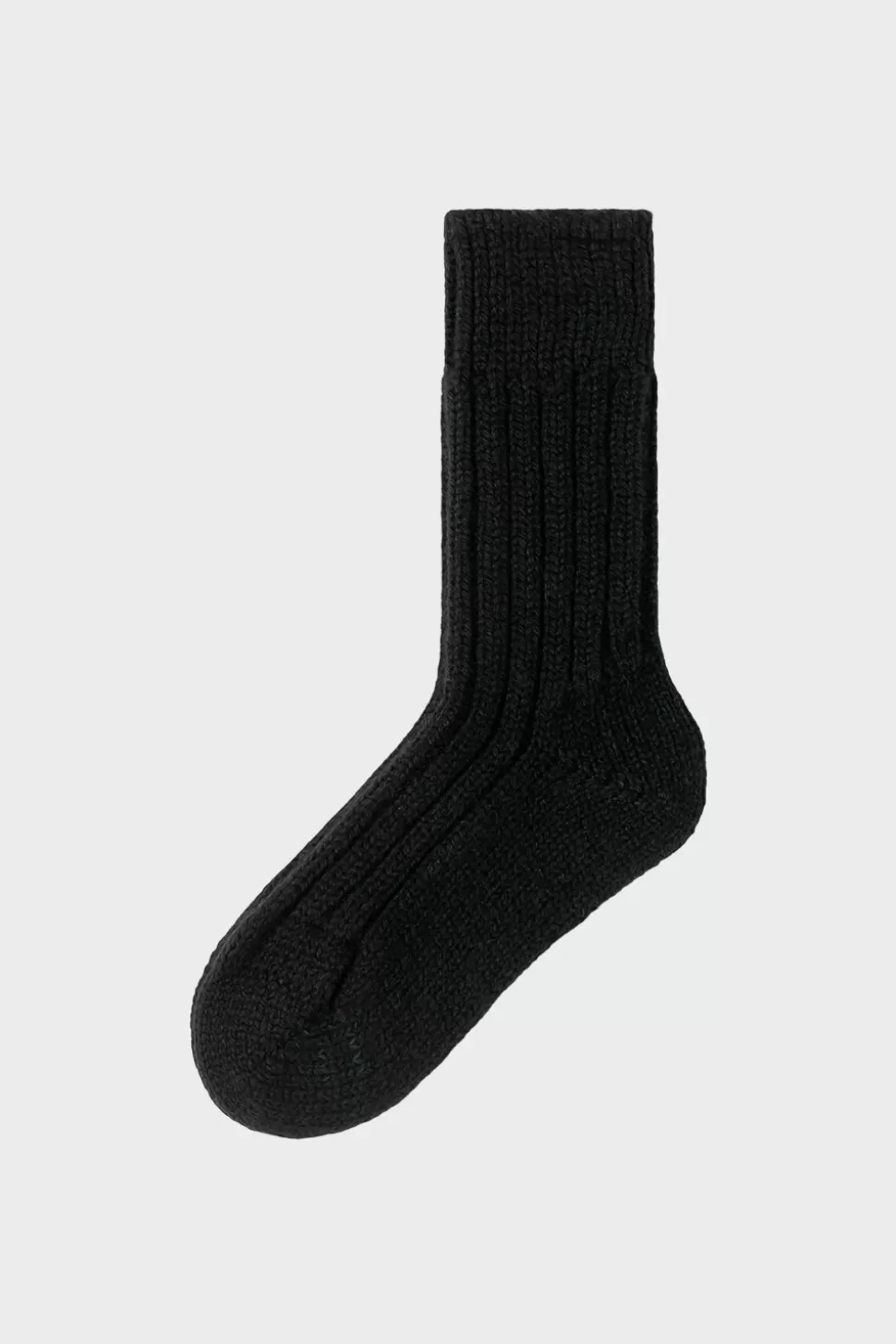 Rotholz Goods*Schwere Socken Schurwolle - Schwarz