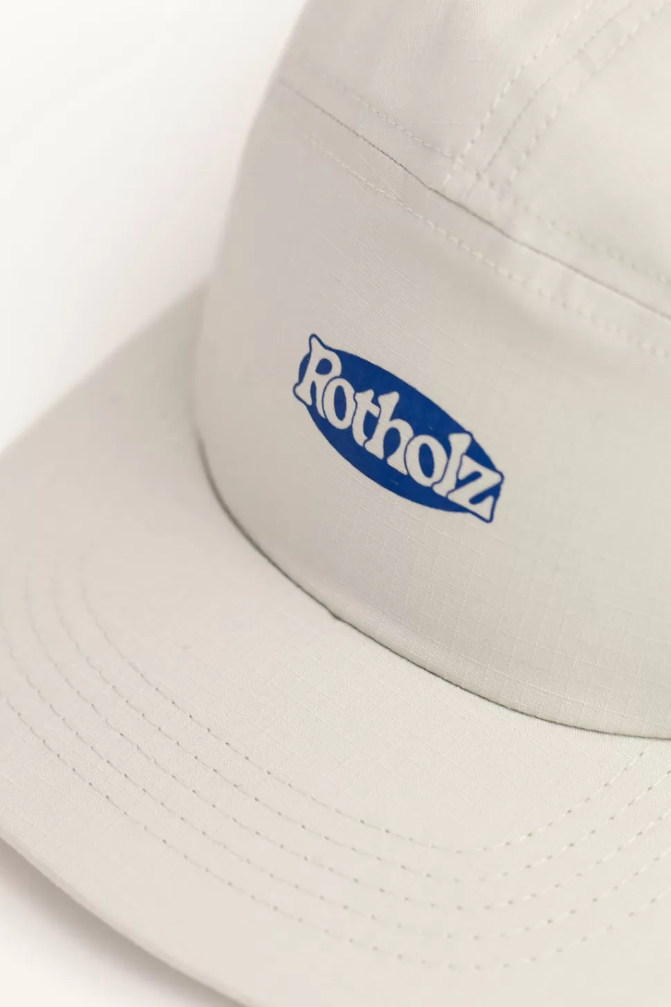 Rotholz Caps*Tech 5 Panel Cap Bio Baumwolle - Grau