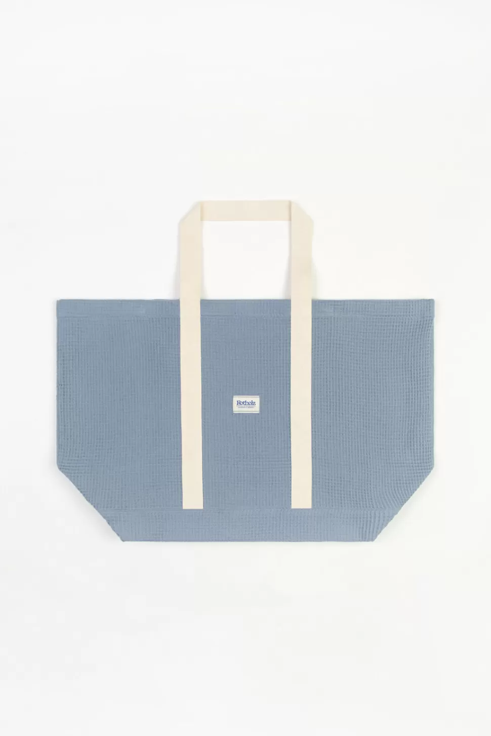 Rotholz Taschen*Weekend Tote Bag Bio Baumwolle - Hellblau